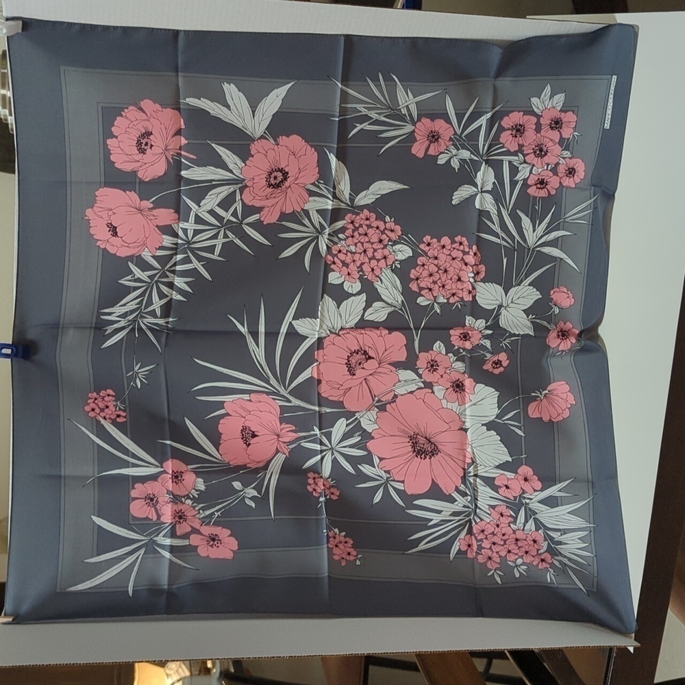 Marco Corsari Scarf Vintage Square 30 X 30" Floral